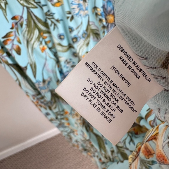 Abel the Label Floral Cottage Maxi Dress - Size Small - Picture 8 of 10